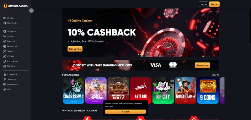 Connexion instant casino en ligne sécurisée et fiable pour les joueurs français à France