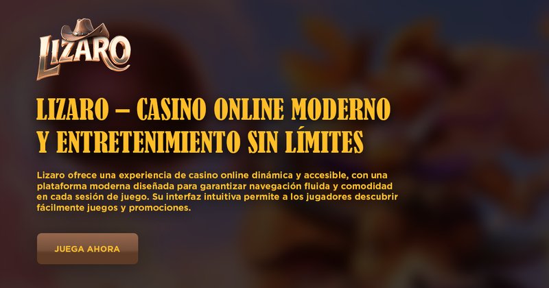 Découvrez lizaro casino app